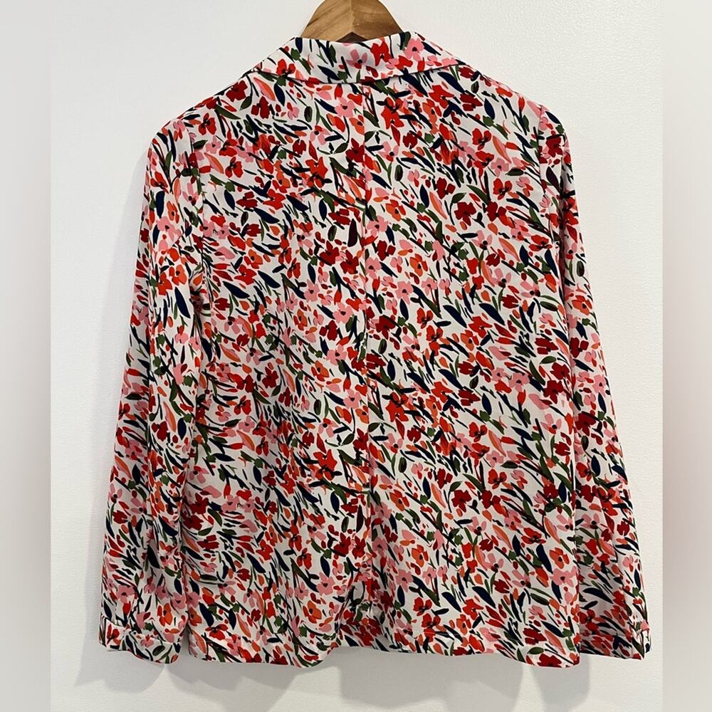 Molly Bracken Floral Double Breasted Blazer Size Small - Picture 6 of 7